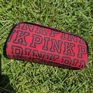 Victoria's Secret PINK Red Mini Cosmetic Bag